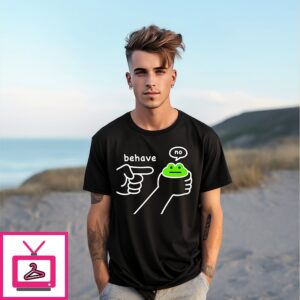Dishonest Frog Funny Frog Meme Behave No T-Shirt