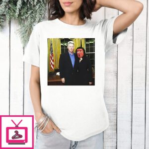 Donica Lewinsky Bill Clinton Car Magne Trump Meme T-Shirt