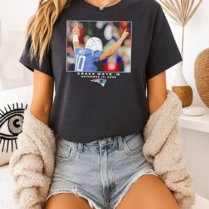 Drake Maye England Patriots NFL Flash Features Week 11 2025 T-Shirt