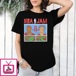 Durant And Thompson NBA Jam Rockets T-Shirt