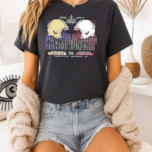 Eagles Vs Maroons 2025 Mhsaa Football D7 H2h Championship Helmets T-Shirt