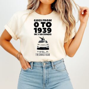 Elon Musk Tesla Goes From 0 To 1939 In 3 Seconds T-Shirt