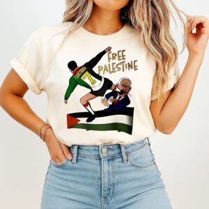 Eric Cantona Free Palestine T-Shirt