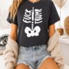 Fdt Fuck Trump Skeleton Bone For Halloween 2025 T-Shirt