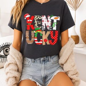 Festive Kentucky Christmas Themed T-Shirt