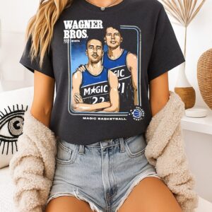 Franz Wagner And Moritz Wagner Orlando Magic Basketball Step Brothers T-Shirt