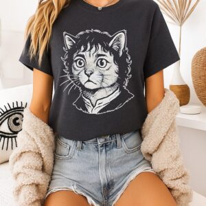 Furodo Baggins Cat Big Head T-Shirt