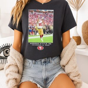 George Kittle San Francisco 49ers NFL Flash Features Week 11 2025 T-Shirt