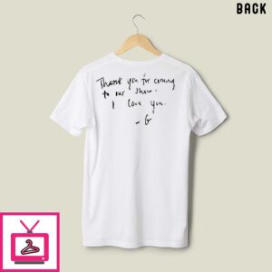 Gracie Abrams The Secret Of US Deluxe Tour T-Shirt