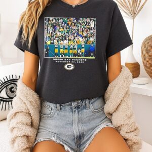 Green Bay Packers 2025 NFL Flash Features Week 12 T-Shirt