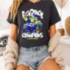 Grinch Los Angeles Dodgers 2025 Ws Champions Back 2 Back T-Shirt