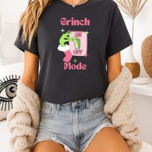 Grinch Mode On Grinch Hand T-Shirt