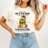 Grinch They Say Life Is Too Short To Hold Grudges Christmas T-Shirt
