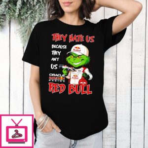Grinch X Red Bull They Hate US Because They Ain’t US 2025 Christmas T-Shirt