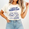 Grumpy Baseball I Hate My Favorite Team I Can’t Wait To Watch Tomorrow T-Shirt