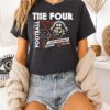 Harbor Beach Pirates The Four 2025 Mhsaa Football D8 Semi Finals T-Shirt