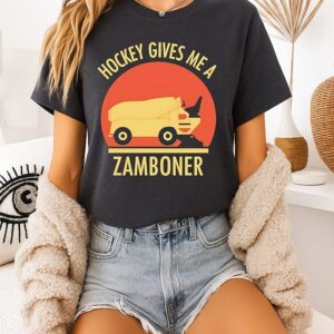 Hockey Gives Me A Zamboner T-Shirt