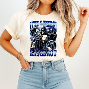 Ich Liebe Käsebrot Skeleton Graphic T-Shirt