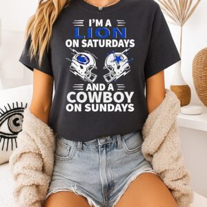 I’m A Lion On Saturdays And A Cowboy On Sundays T-Shirt