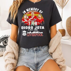 In Memory Of Diogo Jota Liverpool 3 July 2025 Vintage T-Shirt