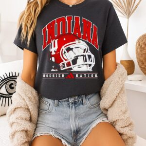 Indiana Hoosiers Nation Helmet Football T-Shirt