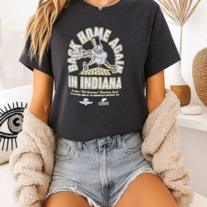 Indianapolis Motor Speedway Purdue Back Home Again In Indiana T-Shirt