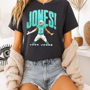 Jack Jones Miami Dolphins Jones Arc T-Shirt