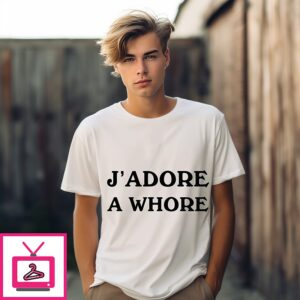 J’adore A Whore Ringer T-Shirt