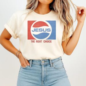 Jesus The Right Choice Logo T-Shirt
