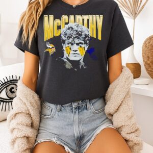Jj Mccarthy Minnesota Vikings Football Graphic T-Shirt