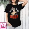 Joe Thomas Hall Of Fame Beef Cleveland Browns Cartoon T-Shirt
