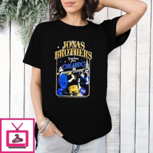 Jonas Brothers The World Tour Greetings From Your Hometown X Orlando T-Shirt