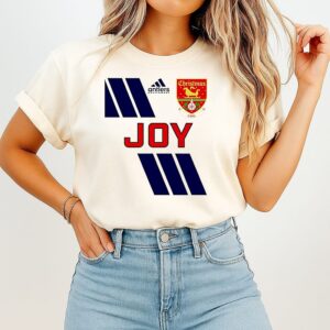 Joy Arsenal 1993 Christmas Logo T-Shirt