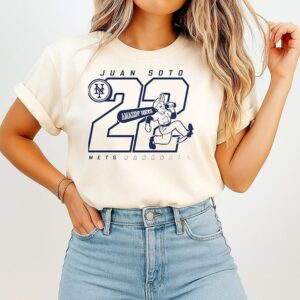 Juan Soto New York Mets Player Graphic 2025 T-Shirt
