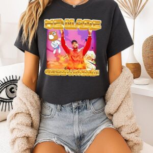 Kanye West He Made Graduation Graphic T-Shirt