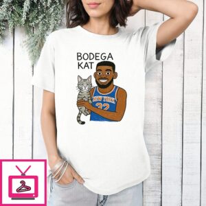 Karl-Anthony Towns Bodega Kat New York Knicks T-Shirt