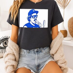 Kiké Hernandez Los Angeles Dodgers With Two Popsicles T-Shirt