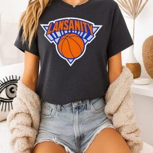 Lansanity New York Knicks Logo T-Shirt
