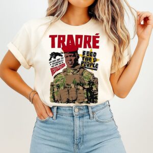 Leader Ibrahim Traoré Burkina Faso We Are Not In A Democracy We Are In A Revolution T-Shirt