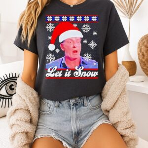 Let It Snow Ugly Christmas T-Shirt