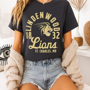 Lindenwood Lions St Charles Mo 1832 T-Shirt