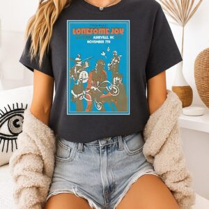 Lonesome Joy Asheville North Carolina Poster T-Shirt