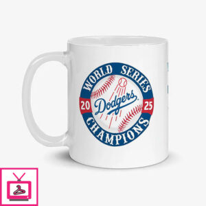 Los Angeles Dodgers 2025 World Series Champions Mug