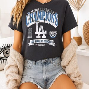 Los Angeles Dodgers Mlb 2025 World Series Champions T-Shirt