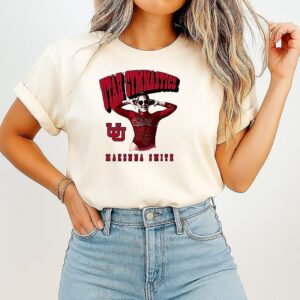 Makenna Smith Utah Utes Gymnastics Portrait Sunglasses T-Shirt
