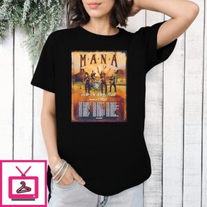Mana Vivir Sin Aire Tour 2025 T-Shirt