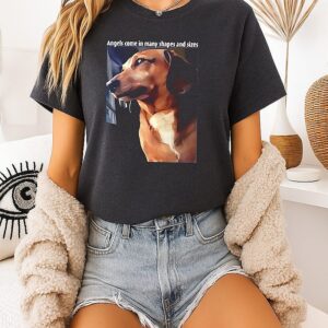 Mark Pellegrino Angels Come In Many Shapes And Sizes Dog T-Shirt