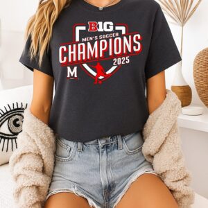 Maryland Terrapins 2025 Big Ten Men’s Soccer Regular Season Champions T-Shirt
