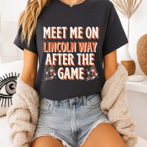 Massillon Tigers Football Meet Me On Lincoln Way After The Game T-Shirt