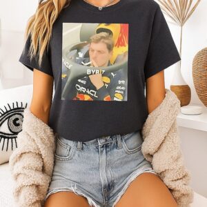 Max Verstappen Racing Smoking Graphic T-Shirt